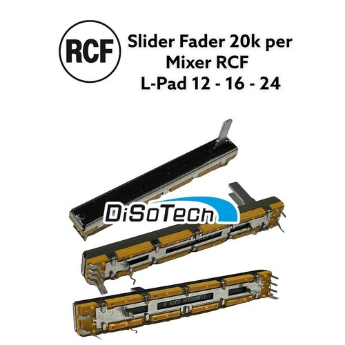 Slider fader 20k dual - fader,