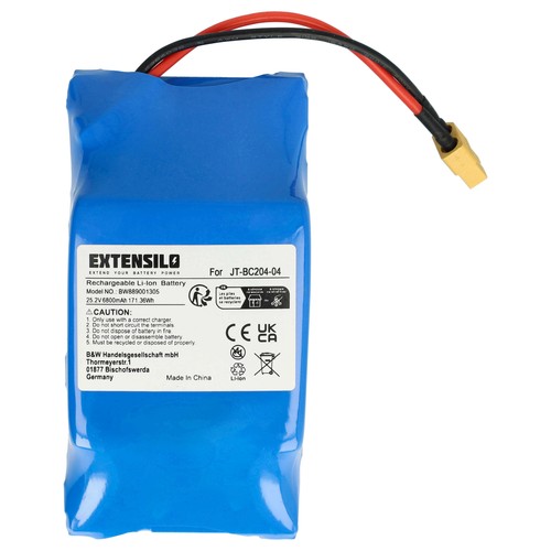 Batteria per jetech bc204 - batteria,