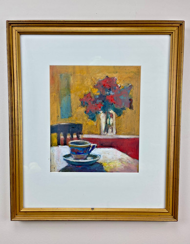 Quadro bar olio arte - , originale