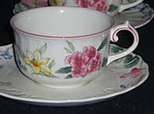 Tazza tè piattino - tazza, da