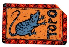 Scheda 146. Telefonica. Oroscopo cinese. Topo