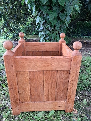 Fioriera legno quercia - in,