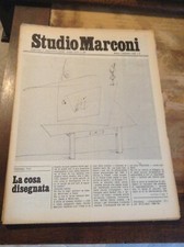 STUDIO MARCONI N°9 1976 STEINBERG MAN RAY KUBISH POMODORO PAOLINI ART DESIGN 
