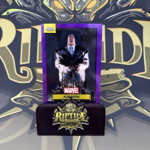 Kingpin marvel topps chrome - kingpin,