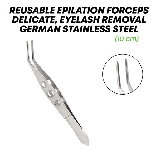 Pinza epilazione 10cm acciaio - pinza,
