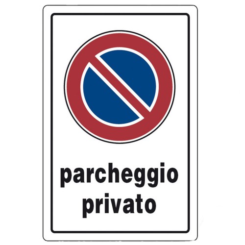 Targa cartello avviso - targa,