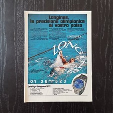 1972 Longines Ultronic - Original AD Advertising Pubblicità Vintage