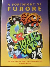 THE WHO SMALL FACES MOD A FORTNIGHT OF FURORE OUT-OF-PRINT AUSTRALIAN TOUR BOOK
