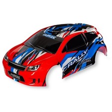 Traxxas 7518-RED Latrax Rally Quadri Rosso 1:18