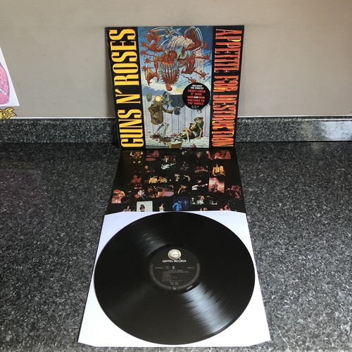 Vinyl album guns roses - vinyl, n'