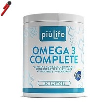 +Life, Omega 3 Complete, 120