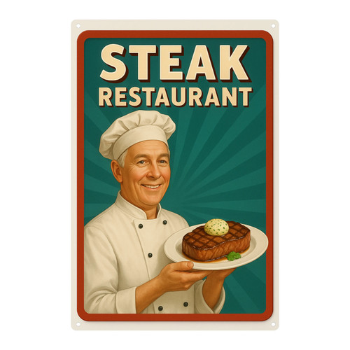 Targa latta bistecca - targa,