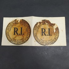 Lotto di 2 cartoncini