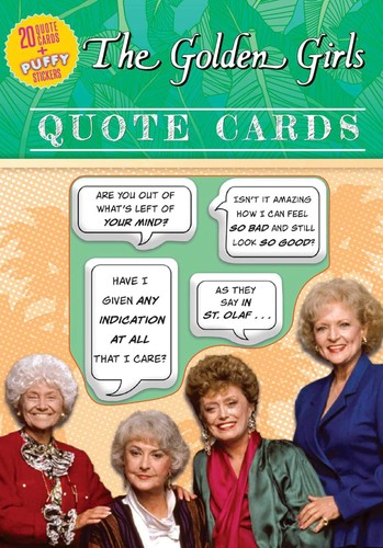 Golden girls quote cards - golden,