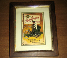 Quadro Stampa Pubblicita RUDGE WHITWORTH Cycles Arti Grafiche Ricordi - vintage