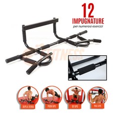 SBARRA PROFESSIONALE MULTIFUNZIONE CON INESTETISMI IRONGYM PETTORALI ADDOMINALI