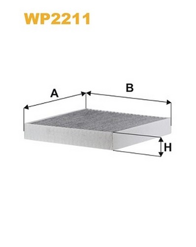 Wp2211 filtro abitacolo per - wp2211,