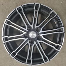 1 cerchio lega r17 4x100 nero opaco diamantato ls004388
