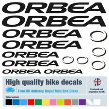 Orbea etichette/decalcomanie/adesivi bici, 5+ anni qualità esterna (confezione 28)