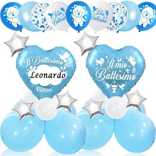 Set palloncini battesimo - 2,