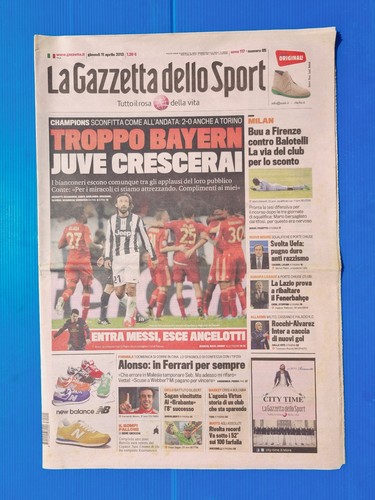 Gazzetta dello sport - gazzetta, aprile