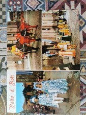 Cartolina Antica Palio Di Asti