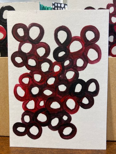 Aceo originale astratto - originale,