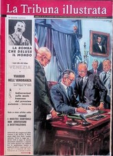 La Tribuna Illustrata 19 Luglio 1964 Johnson Diritti ai Neri Robert Capa Venezia