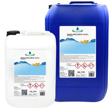 acquaverde IPOCLORITO DI SODIO 14/15% CLORO LIQUIDO per ACQUA PISCINA 10/25 L