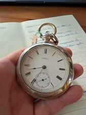 orologio tasca argento 925