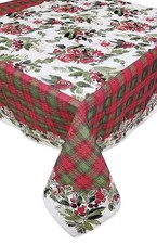 Stock 8 Copritavolo rettangolare Natale Gobelin Lurex 6 posti  Made in Italy