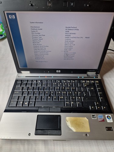 Elitebook 6930p intel core - elitebook,