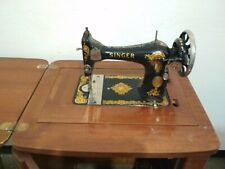 ANTICA MACCHINA DA CUCIRE"SINGER" CON MOBILETTO ORIGINALE