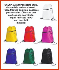 ROLY borsa palestra GYMSAC sport scarpe SACCA poliestere passante per auricolari