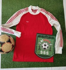 Adidas ventex mod. Bari Varese Padova FOOTBALL Shirt Vintage 80 Maglia Calcio