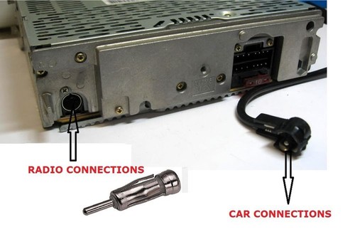 Adattatore antenna auto - antenna,