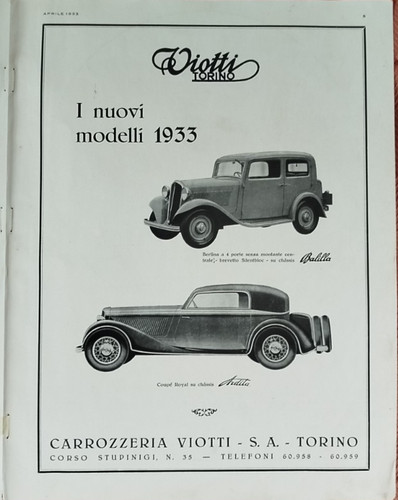 Carrozzeria viotti balilla - carrozzeria,