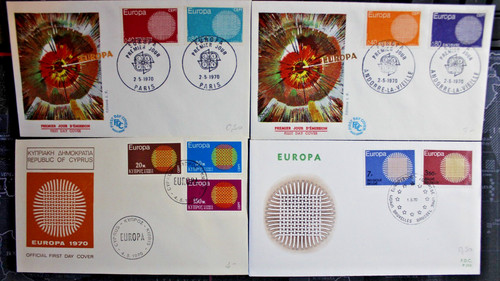 Europa cept 1970 - 1970, buste