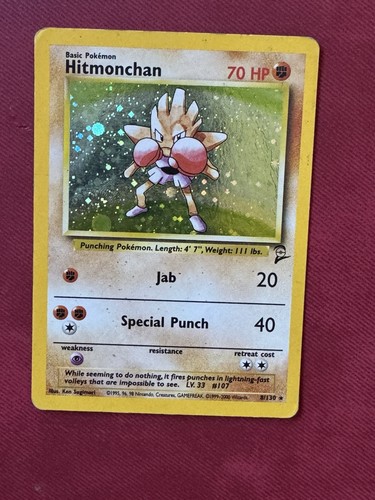 Hitmonchan set base - hitmonchan, (8/130)