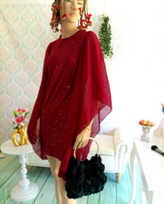 Abito corto elegante, mesh