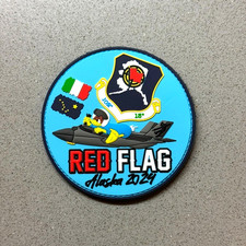 PVC Patch Red Flag Alaska 2024