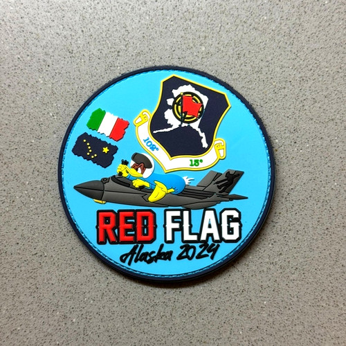 Pvc patch red flag - pvc,