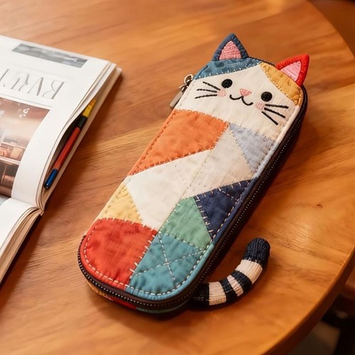 Astuccio portamatite patchwork - astuccio,