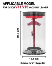 Contenitore polvere per dyson - contenitore,
