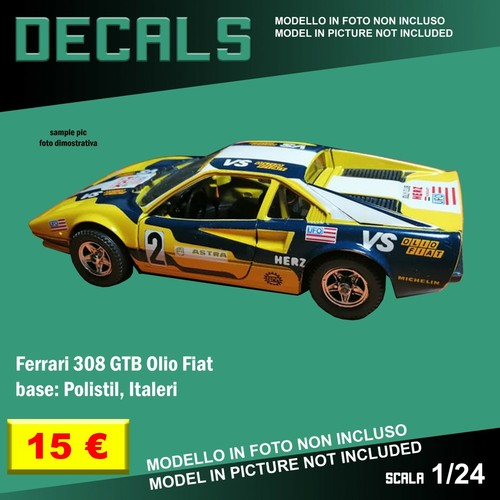 Decals repro ferrari 308 - decals, gtb