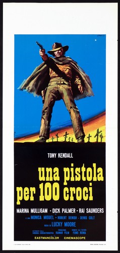 Una pistola per cento croci - una,