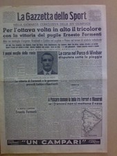 GAZZETTA DELLO SPORT - sabato