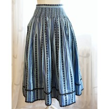 GONNA STILE TIROLESE TG. 40 it. AZZURRA