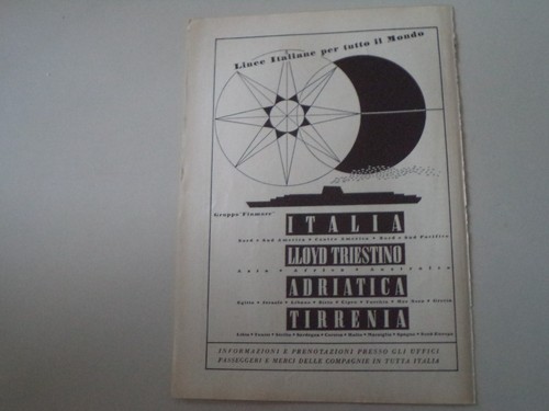 Advertising pubblicità 1958 - advertising,