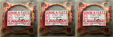 SET x 3 GUARNIZIONI TESTA KAWASAKI MACH IV H2 750 CILINDRO CYLINDER HEAD GASKET